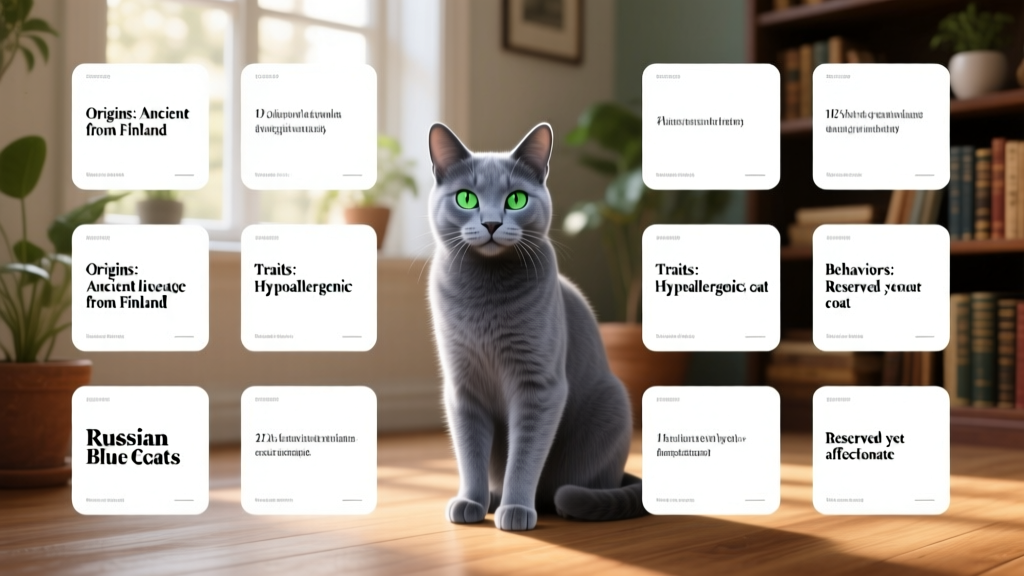 12 Surprising Russian Blue Cat Facts: Origins, Traits & Behaviors