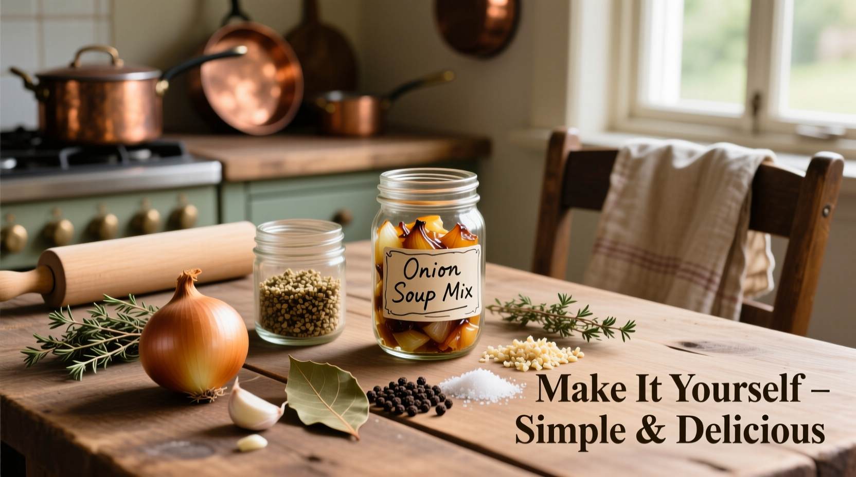 how to make your own onion soup mix at home