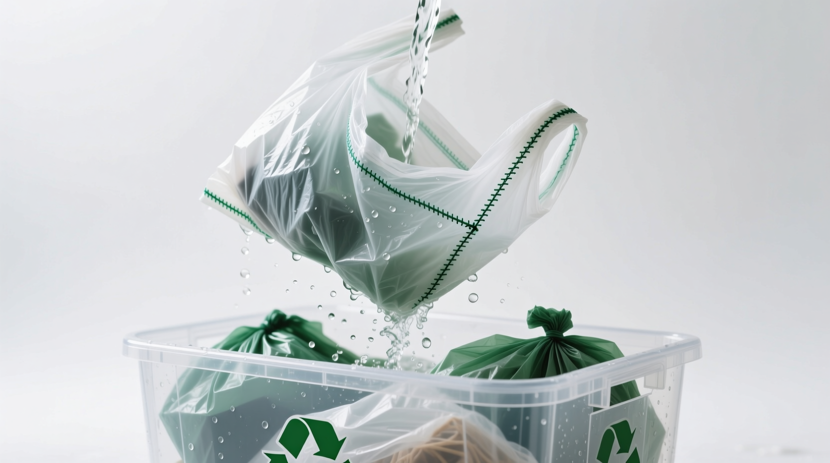 how to wash recycled pet grocery bags safely