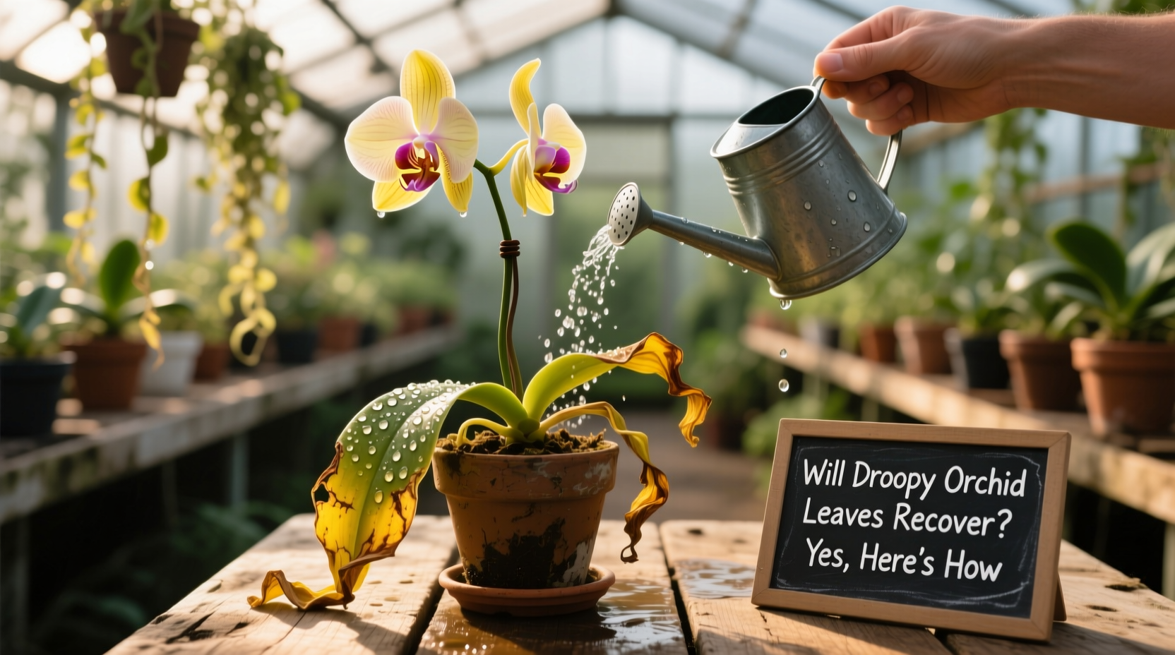 Fix Droopy Orchid Leaves in 3 Steps | TheHomeSprouts