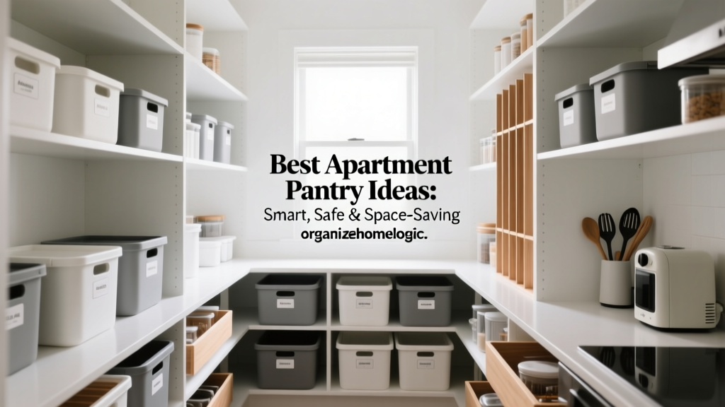 Best Apartment Pantry Ideas: Smart, Safe & Space-Saving