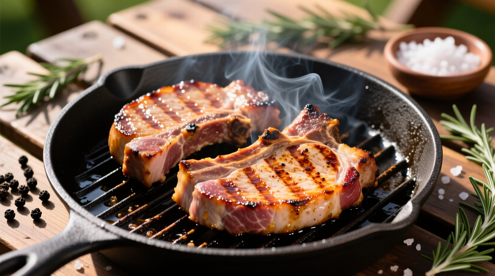 how to cook pork chops on the grill