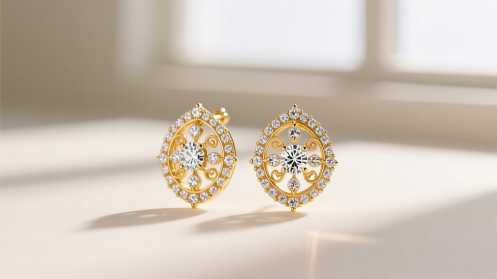 A pair of jeweler