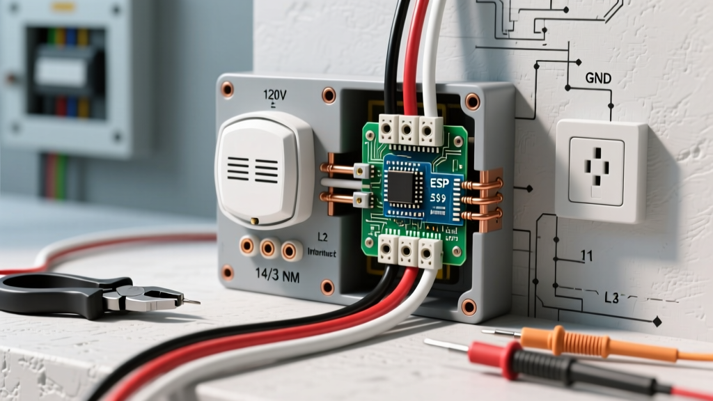 120V Wiring Diagram for Smoke Alarms: Interconnect Guide