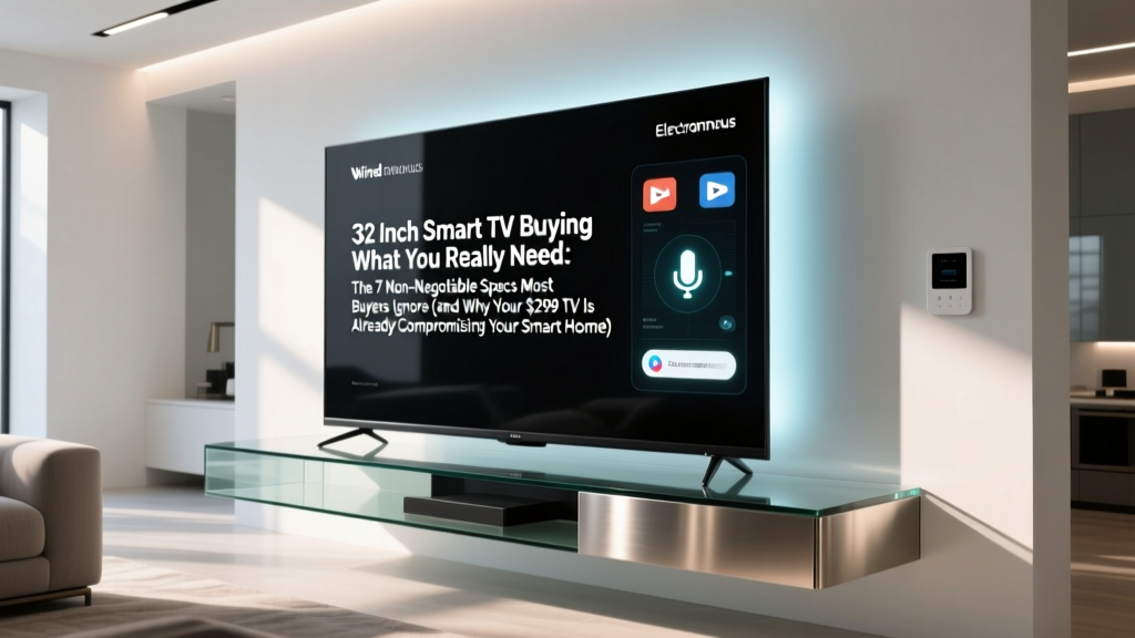 32 Inch Smart TV Buying What You Really Need: The 7 Non-Negotiable Specs Most Buyers Ignore (and Why Your $299 TV Is Already Compromising Your Smart Home)