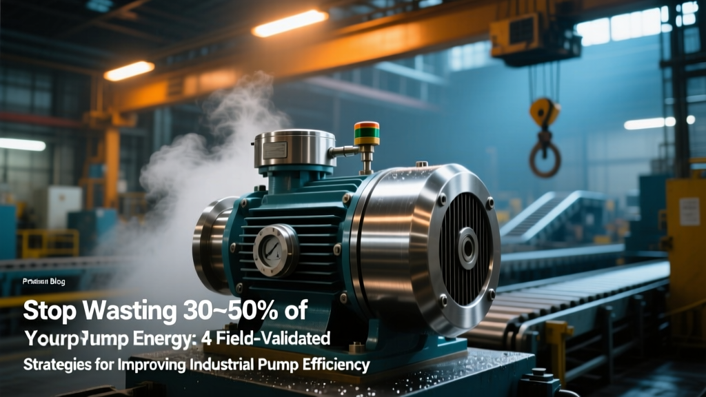 Boost Pump Efficiency: 4 Field-Validated Strategies