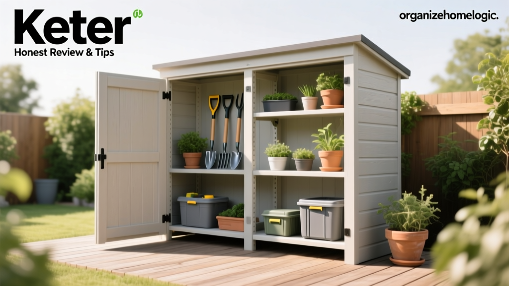 Keter Outdoor Shed Shelves: Honest Review & Tips