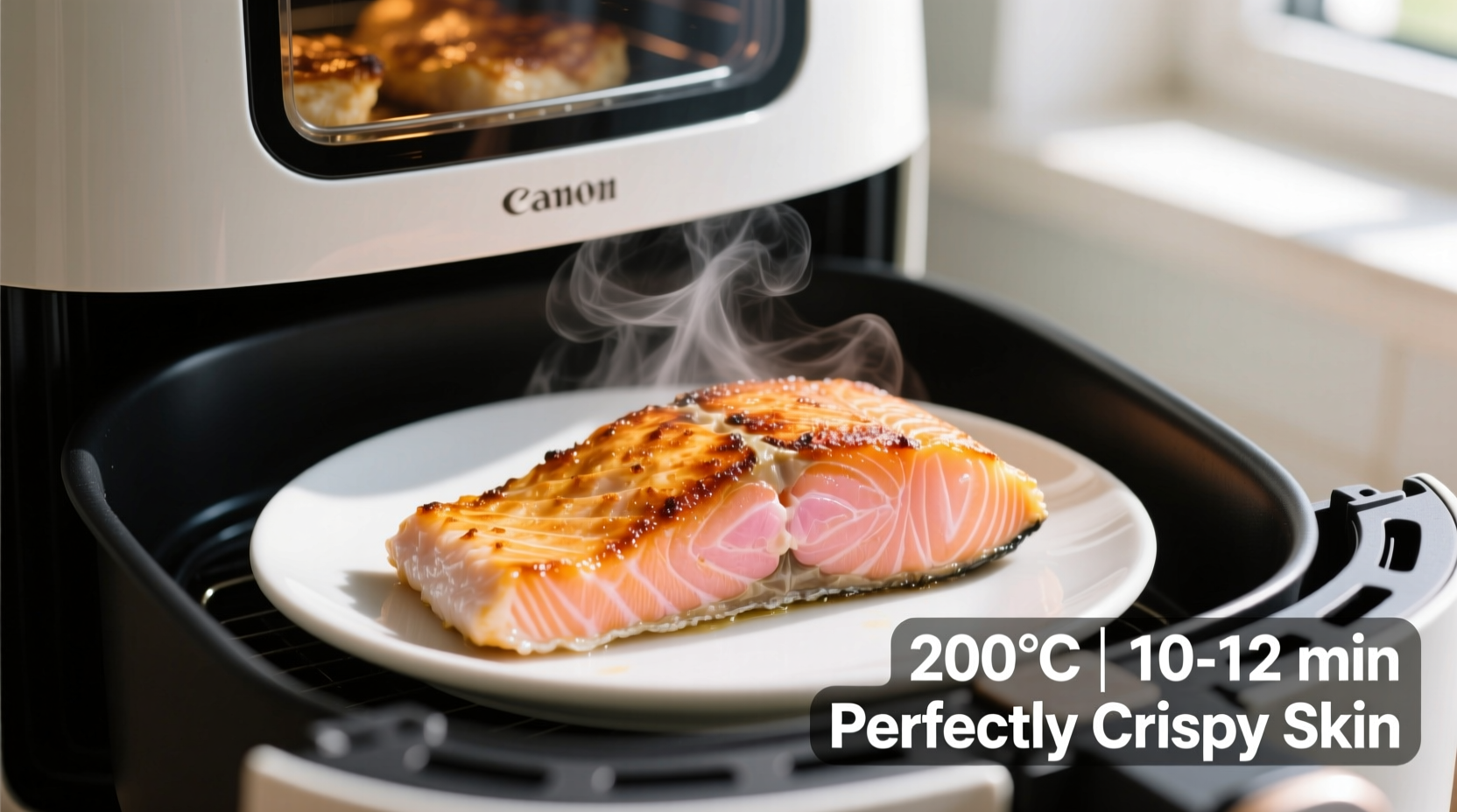 how long to cook salmon in air fryer at 200
