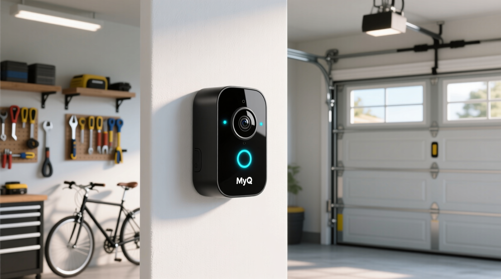 myq smart garage security camera review