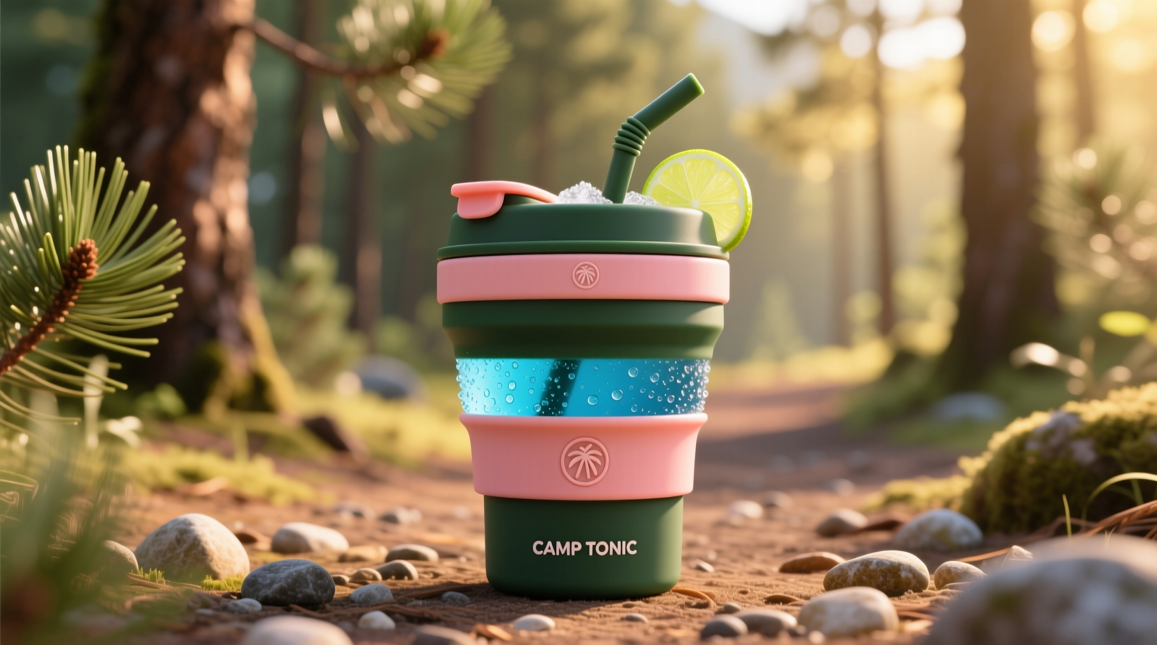 collapsible silicone cup for camping cocktails durable or disposable vibe