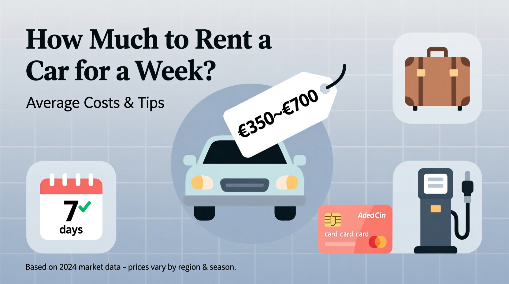 how much to rent a car for a week