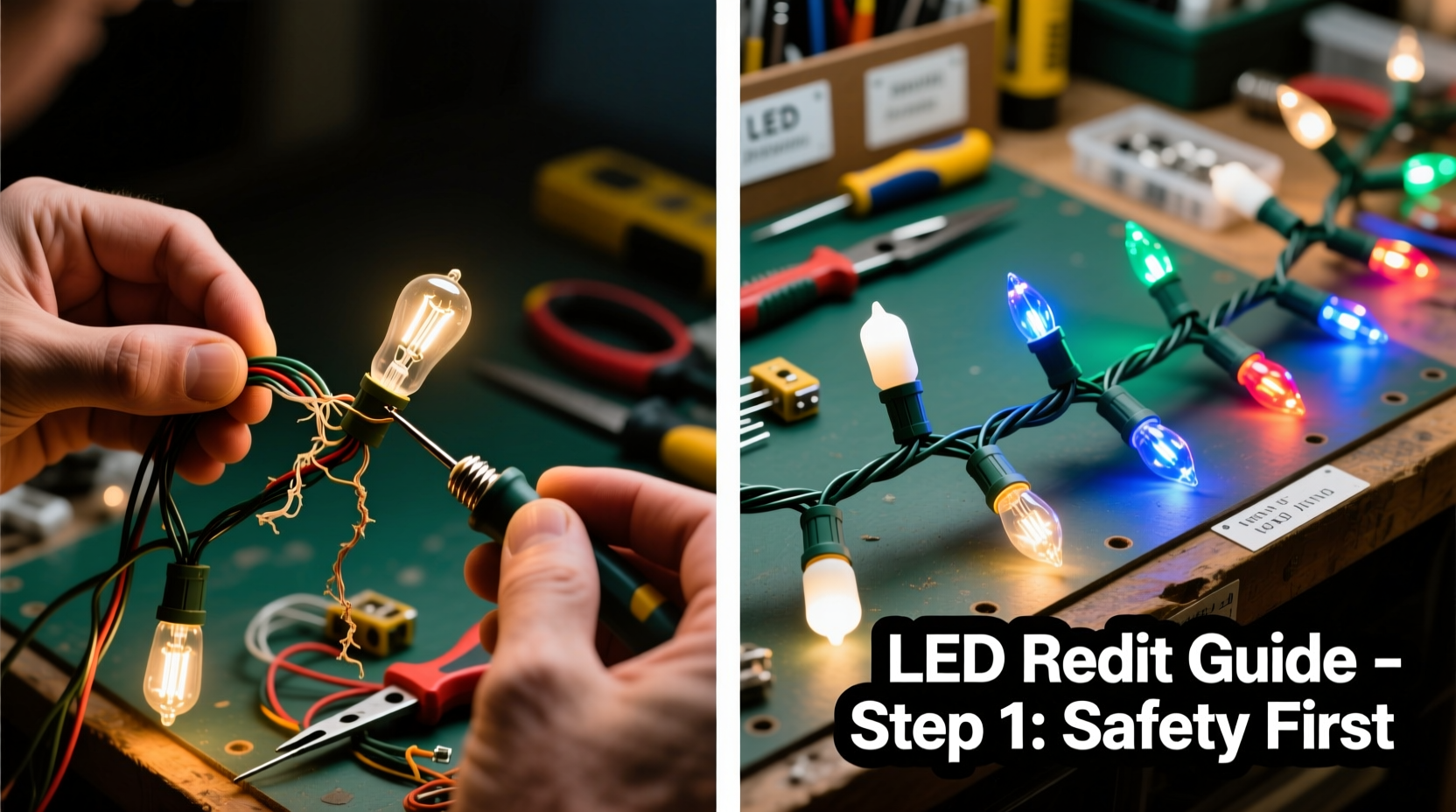 retrofitting old christmas lights with leds is it possible and worth the effort