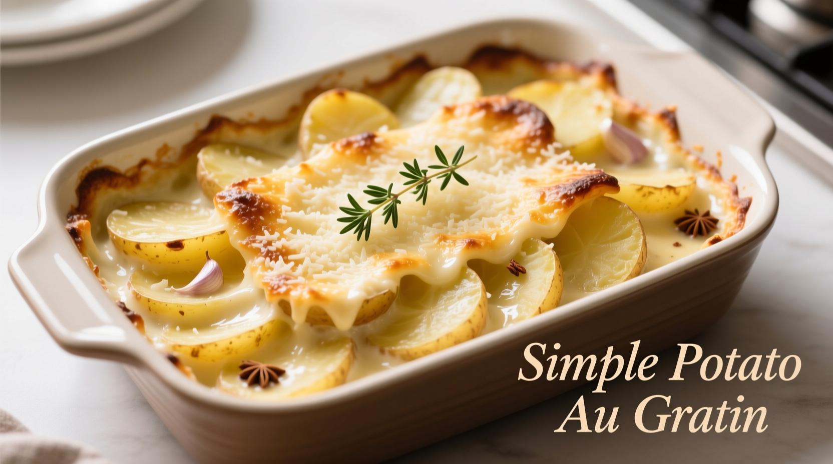 Easy Potato Au Gratin Recipe: 15-Min Prep, Foolproof Results