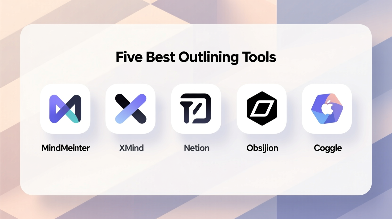 five best outlining tools