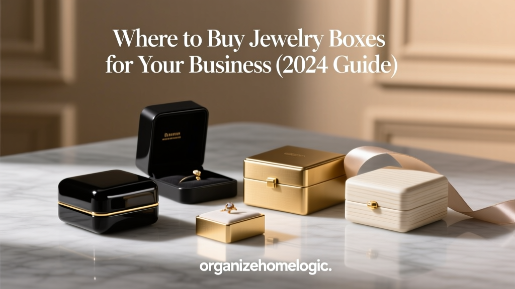 Where to Buy Jewelry Boxes for Your Business (2024 Guide)