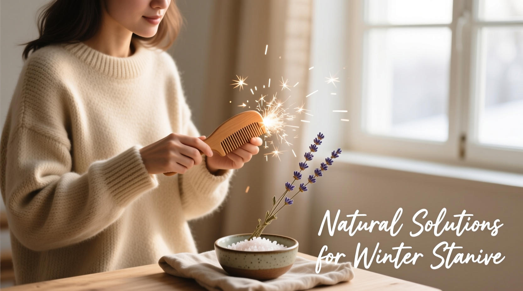 how to prevent static cling in winter clothing using natural methods