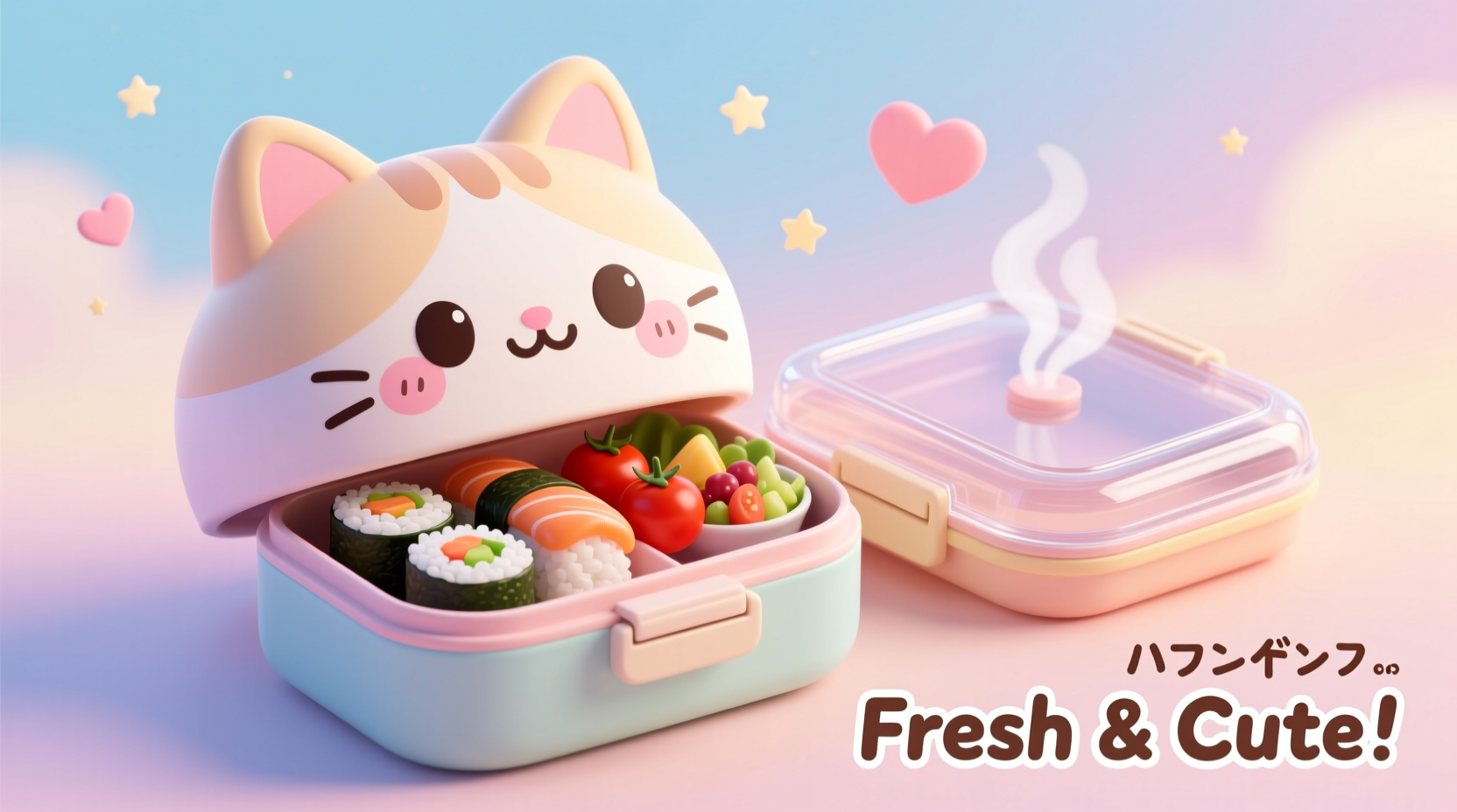 are kawaii lunchboxes just cute or do they keep food fresher longer than regular containers