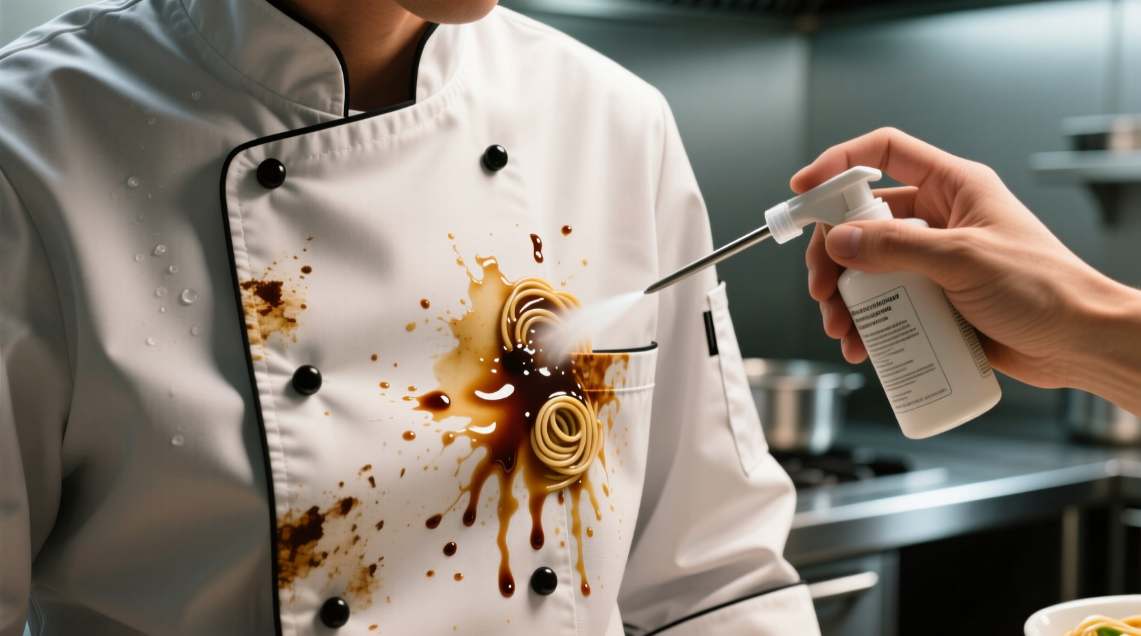 how to remove dried soy sauce stains safely