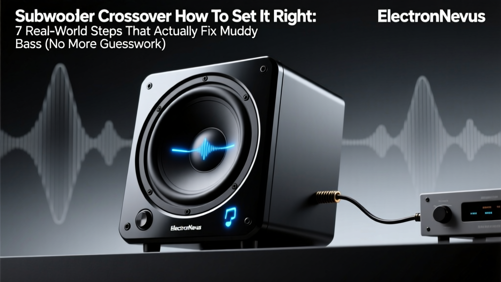 Subwoofer Crossover How To Set It Right: 7 Real-World Steps That Actually Fix Muddy Bass (No More Guesswork)