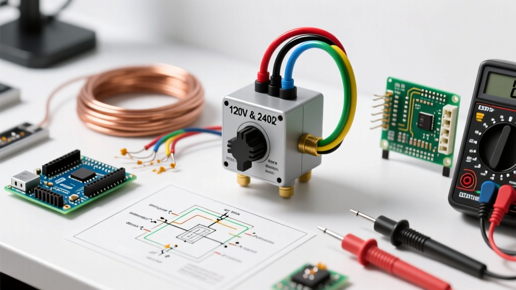 120V & 240V Wiring Diagram for Air Compressor Pressure Switch
