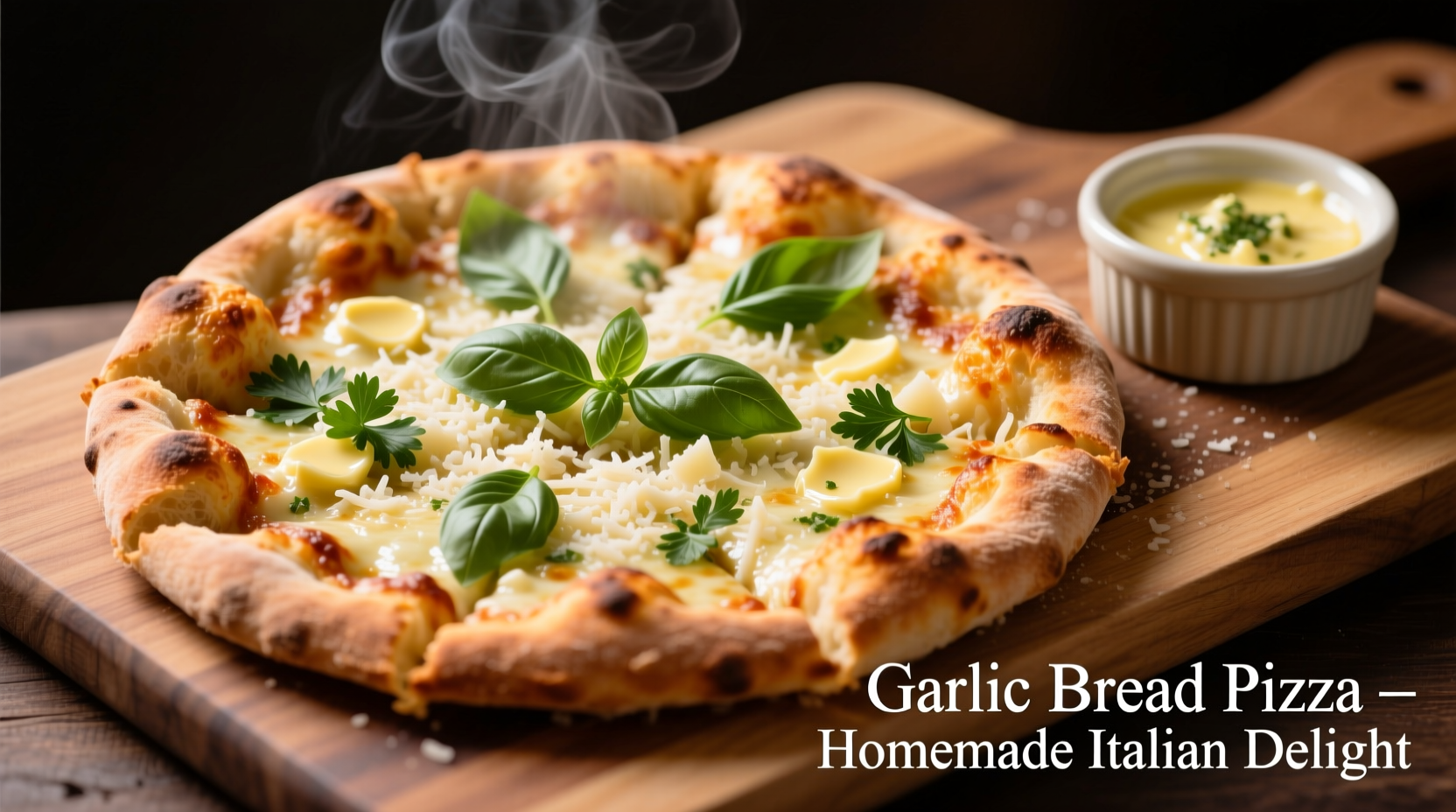 Perfect Garlic Bread Pizza Recipe in 30 Minutes