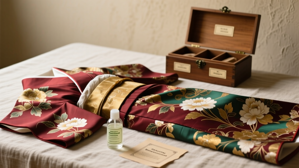 2026 Guide to Vintage Yuzen Silk Kimono Mold Care