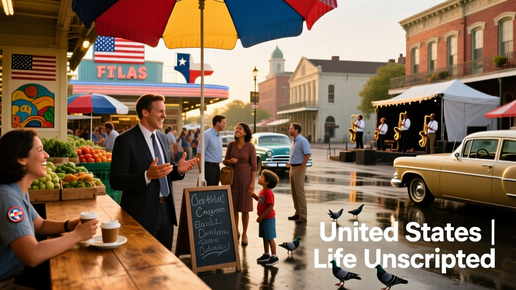 The United States: A Nation of Contrasts, Continuities, and Concrete Realities