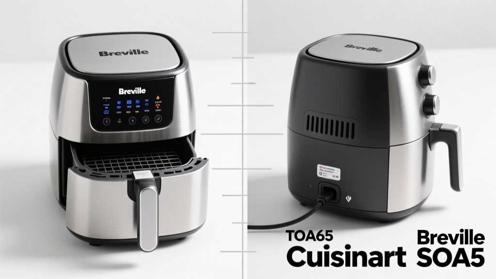 Breville vs Cuisinart TOA-65: Real Air Fryer Showdown