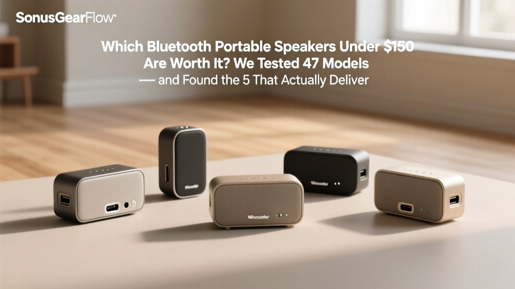 Best Bluetooth Portable Speakers Under $150 (2026)