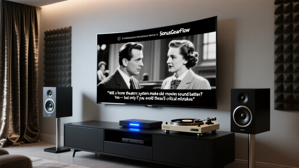 Home Theater for Old Movies: Fix These 5 Audio Mistakes