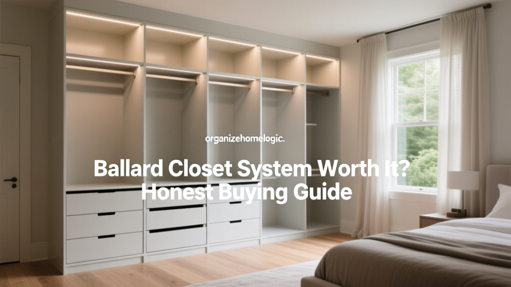 Ballard Closet System Worth It? Honest Buying Guide