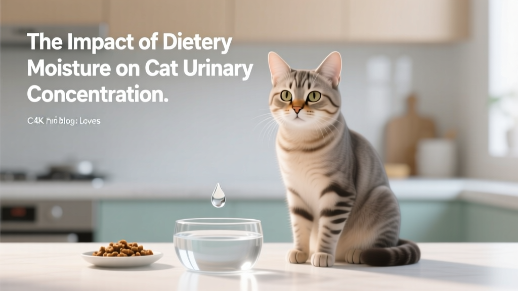 The Impact of Dietary Moisture on Cat Urinary Concentration