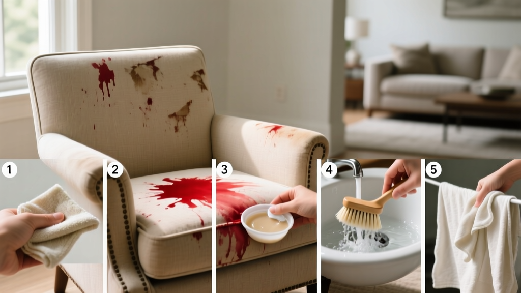 Tested: How to Get Food Coloring Out of Armchair Fast