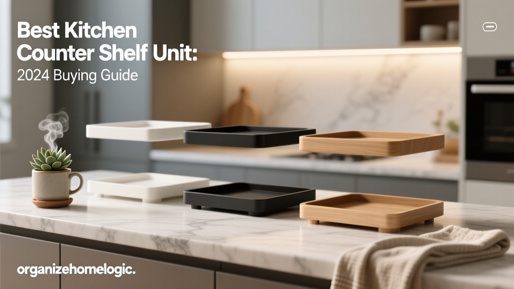 Best Kitchen Counter Shelf Unit: 2024 Buying Guide