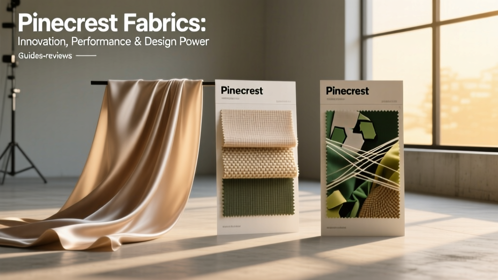 Pinecrest Fabrics: Innovation, Performance & Design Power