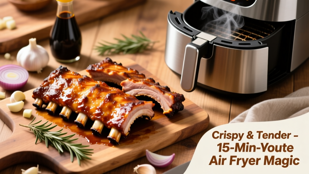 Air Fryer BBQ Pork Ribs: Crispy, Tender & Easy