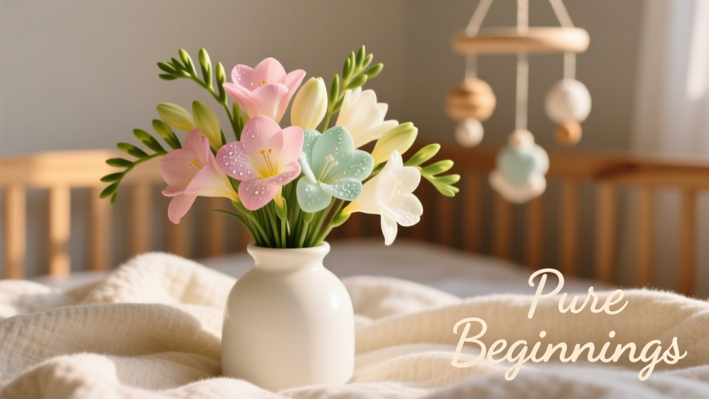 Freesia: A Pediatric Nurse’s Evidence-Based Guide to Safe, Soothing Infant Skincare and Sensory Care