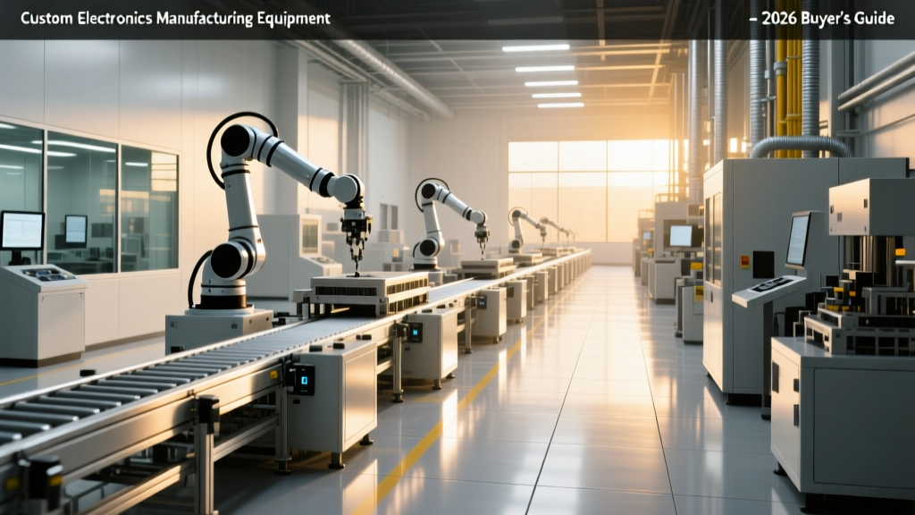 Custom Electronics Manufacturing Equipment: 2026 Buyer's Guide