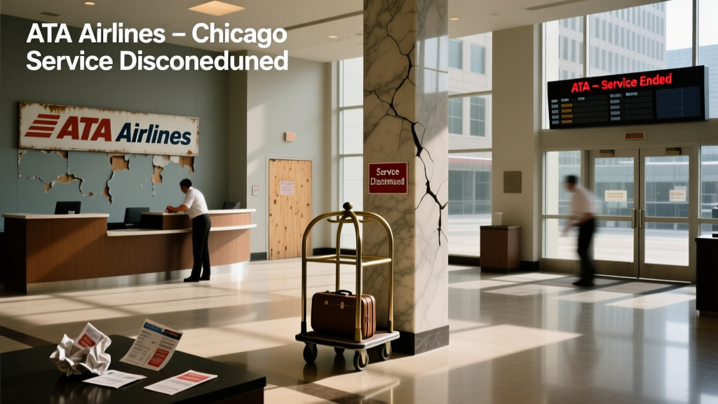 ATA Airlines Discontinues Chicago Service: Impacts on Travelers, Hotels, and Regional Connectivity