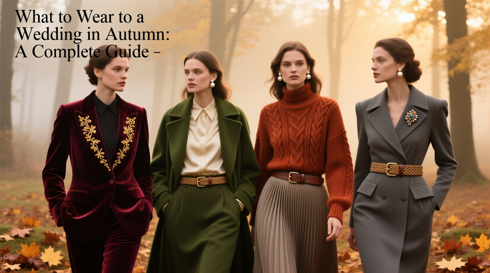 what to wear to a wedding in autumn