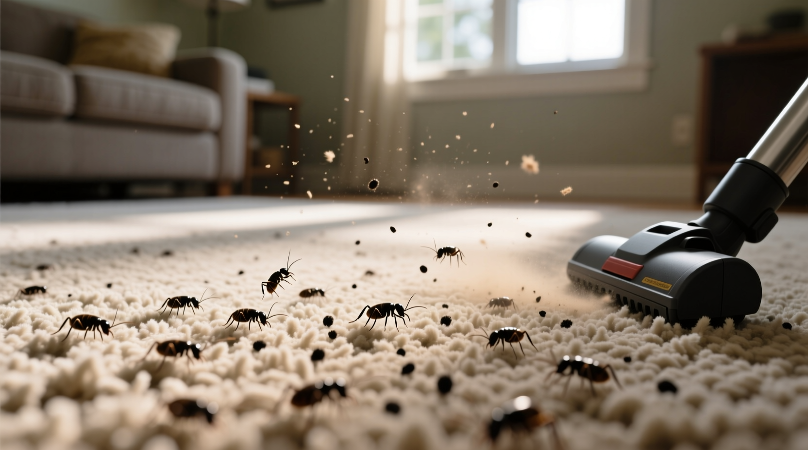 how to get rid of fleas in your carpet