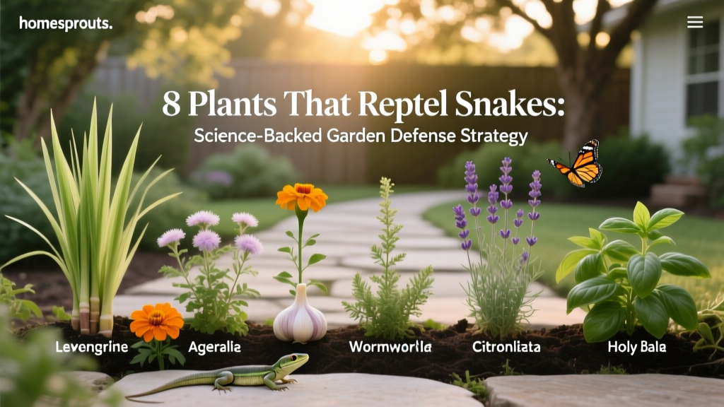 8 Plants That Repel Snakes: Science-Backed Garden Defense Strategy