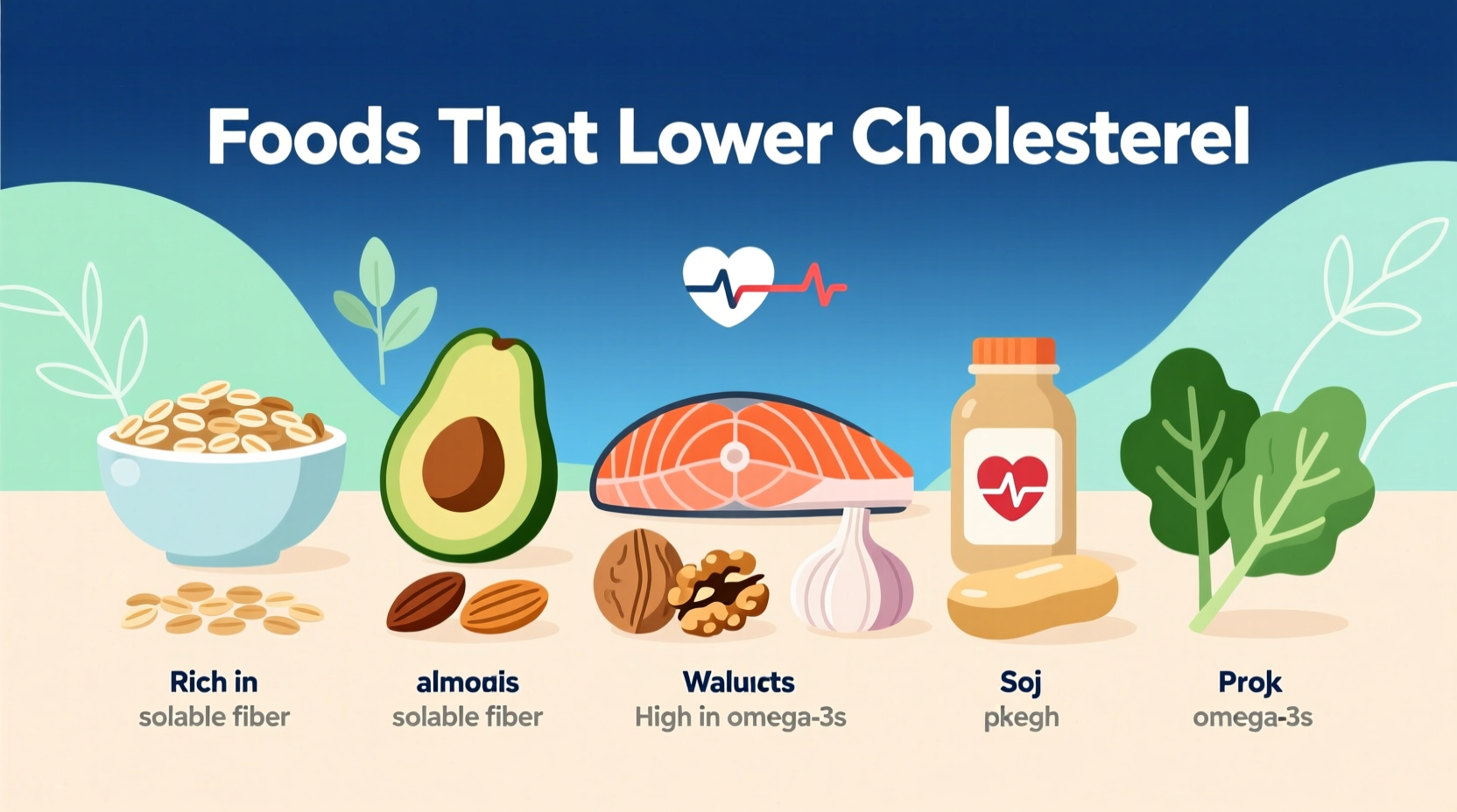 Top 5 Foods That Lower Cholesterol: Evidence-Based Guide