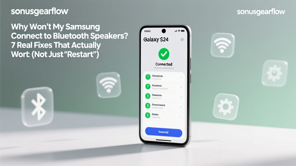 Why Won’t My Samsung Connect to Bluetooth Speakers? (2026)