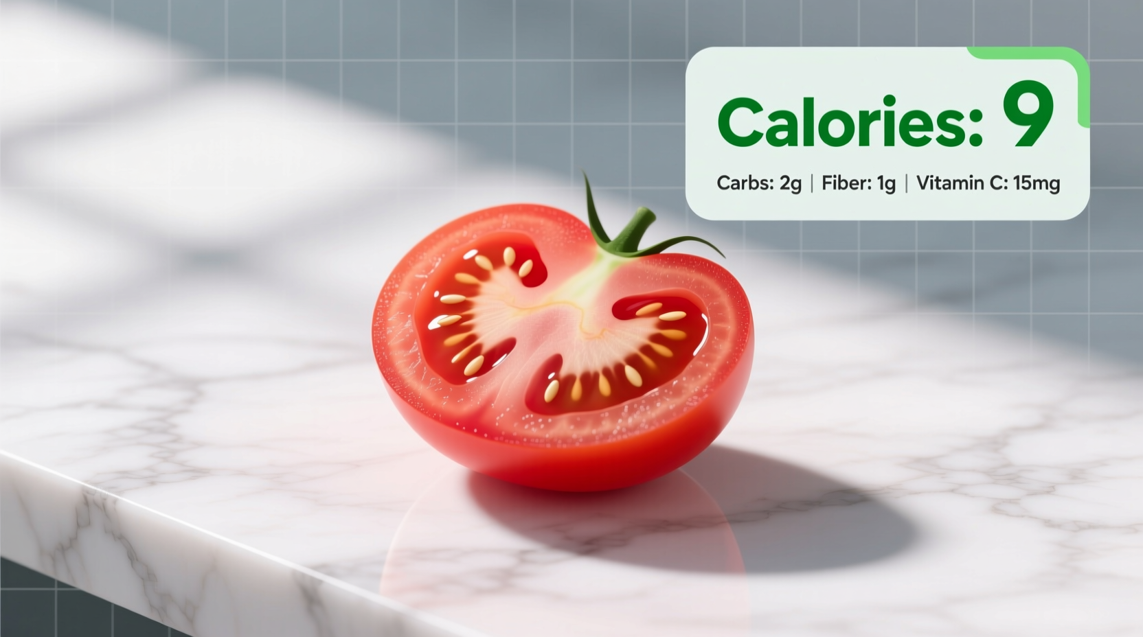 Tomato Slice Calories: Exact Count Per Slice (2.5 Calories)