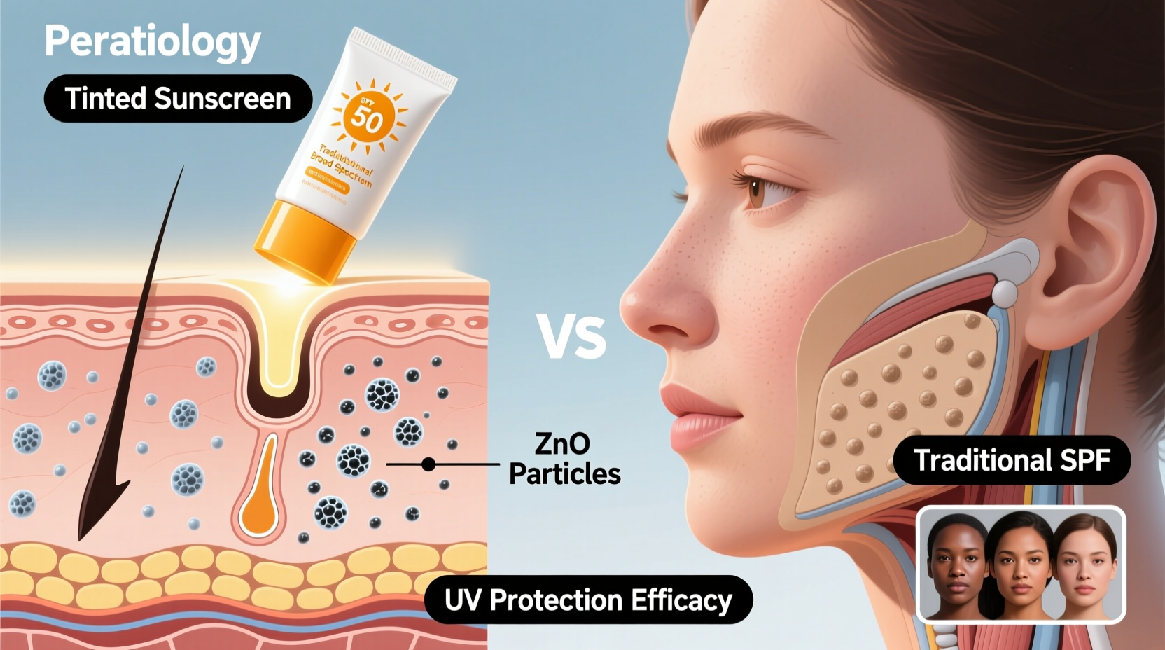 are tinted sunscreens as effective as traditional ones dermatology review