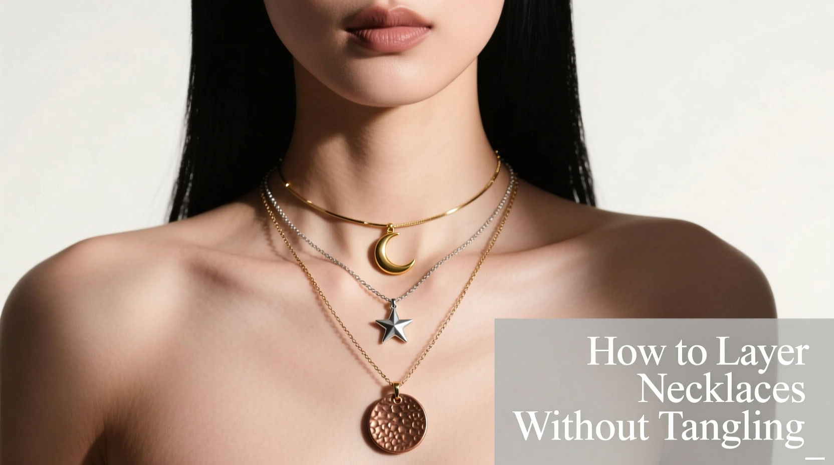 how to layer necklaces with pendants without tangling or clashing styles