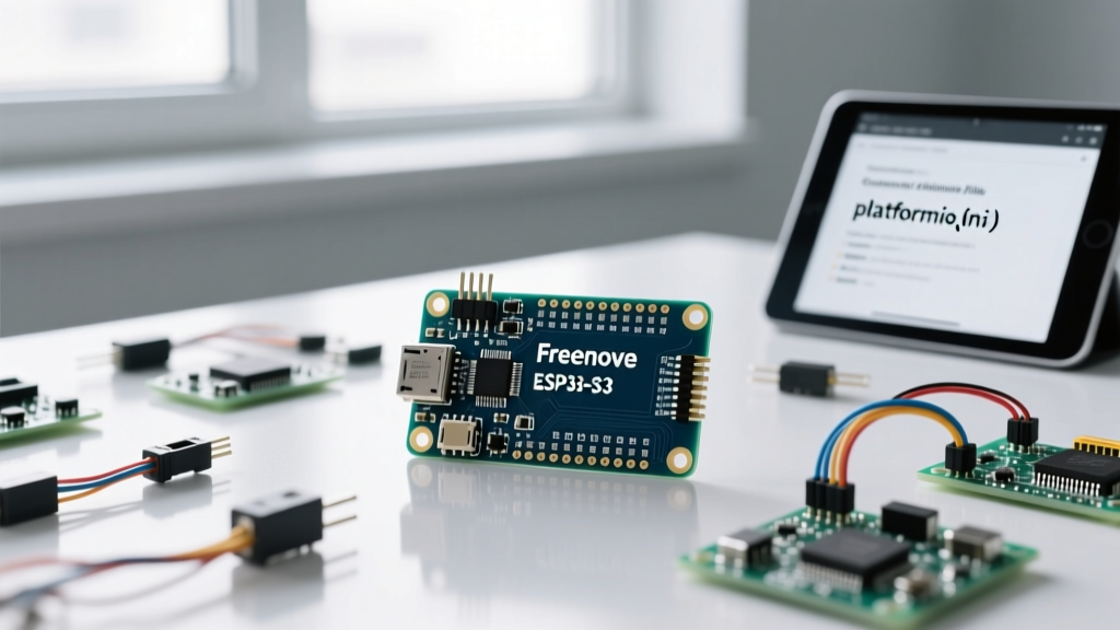 How to Configure PlatformIO for the Freenove ESP32-S3 Breakout Board