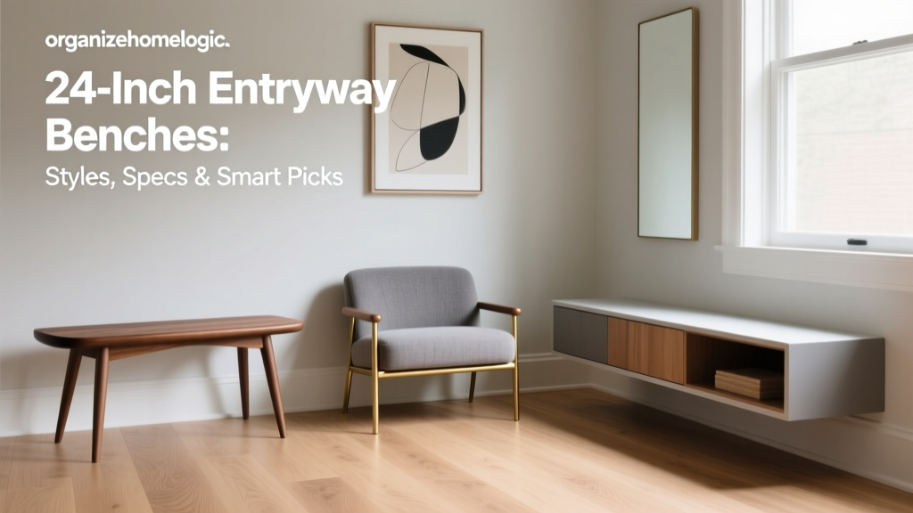 24-Inch Entryway Benches: Styles, Specs & Smart Picks