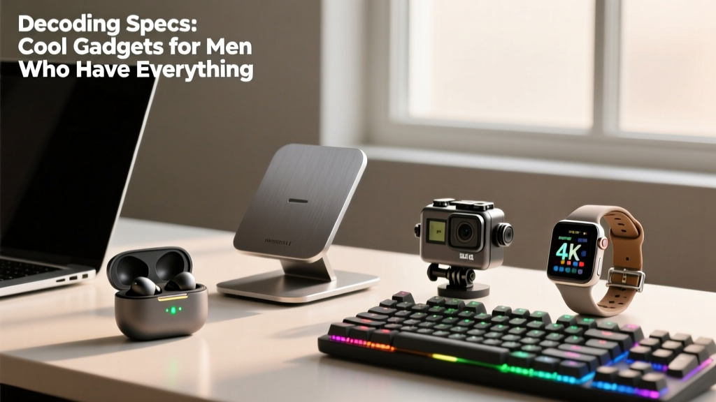 Decoding Specs: Cool Gadgets for Men Who Have Everything